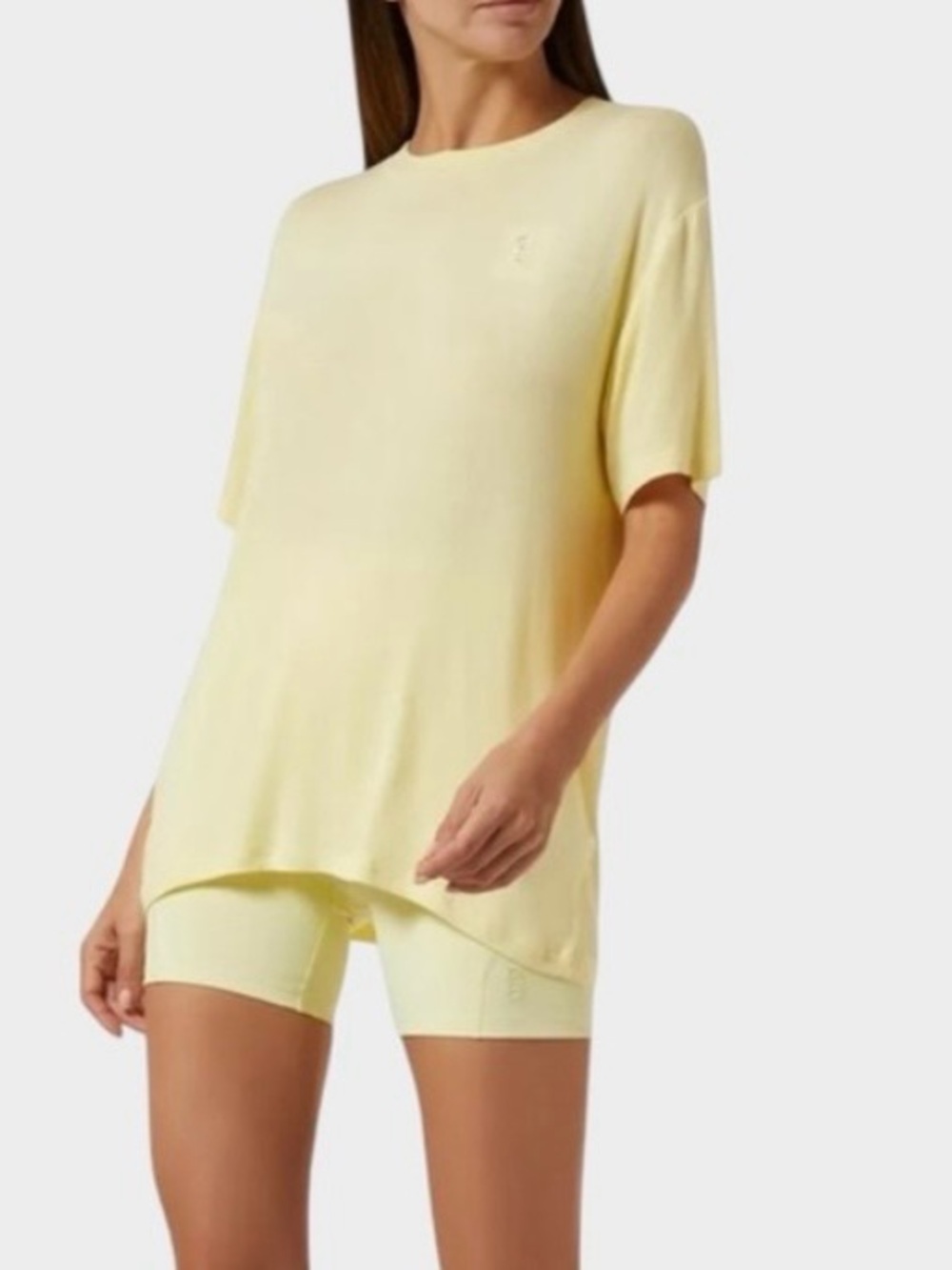 P.E Nation Primary Relaxed Fit T-Shirt in Yellow Women’s Size S